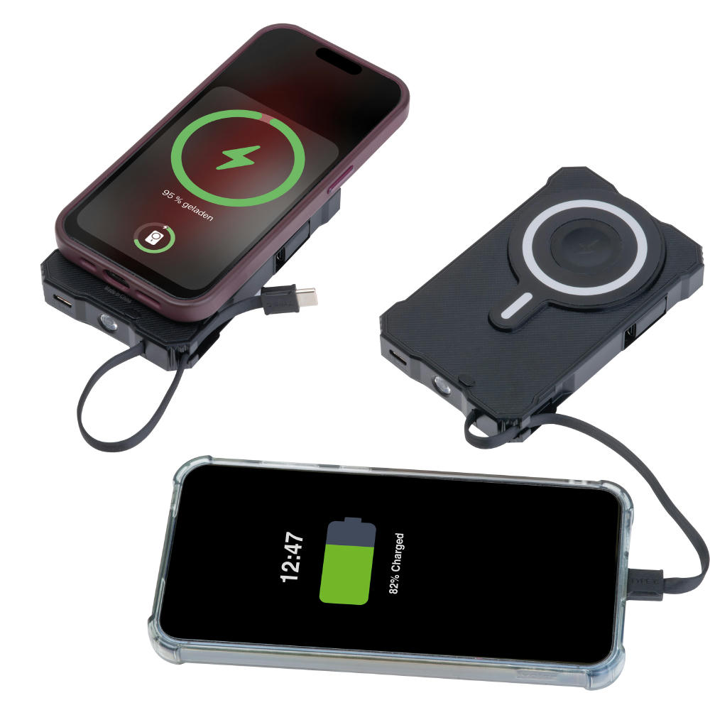 Solar Powerbank 10.000 mAh Breda Werbeartikel