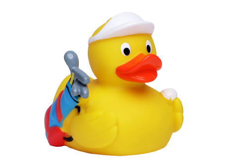 Product image Quietsche-Ente Golfer Werbeartikel