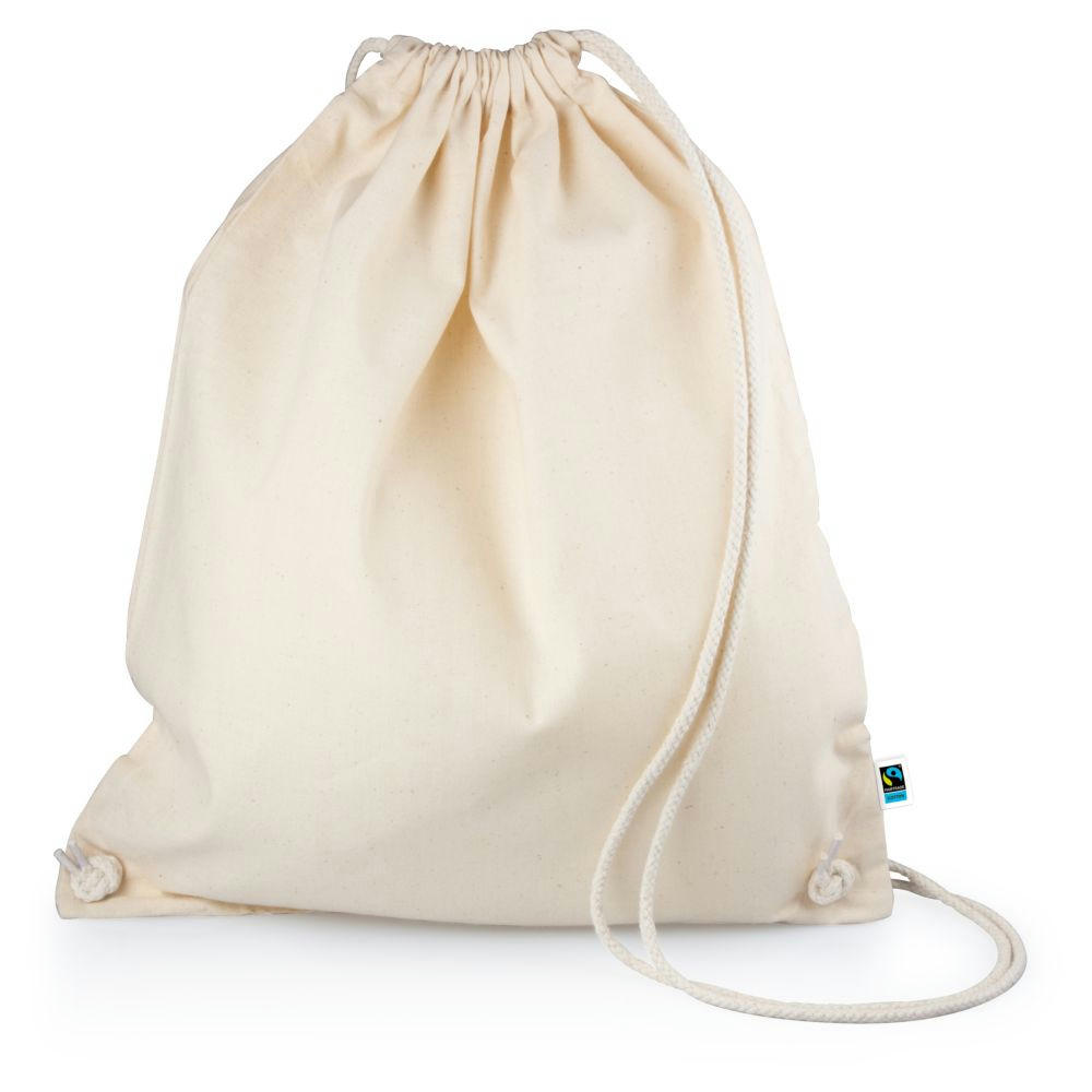 Product image Fairtrade Baumwollrucksack Hanna Werbeartikel