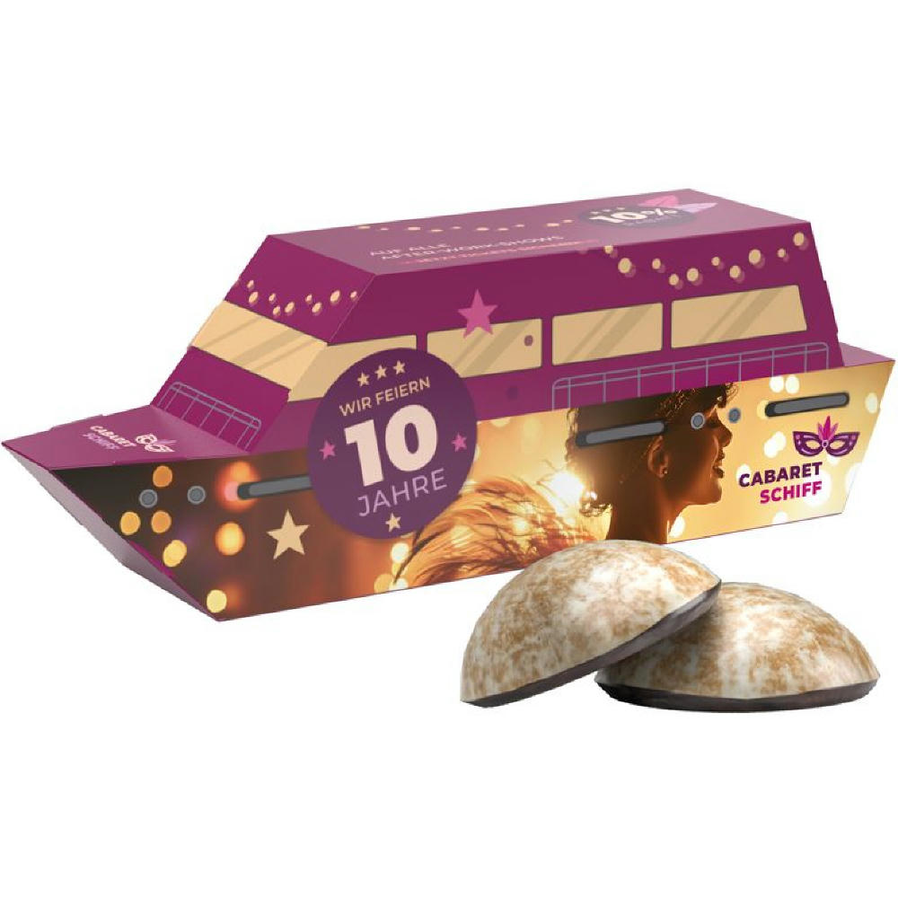 3D Präsent Schiff Weihnachten Werbeartikel