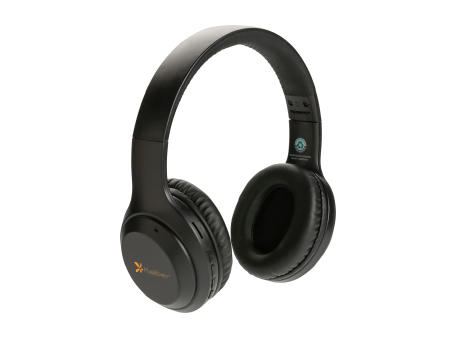 Kopfhörer aus RCS Standard recyceltem Kunststoff Werbeartikel