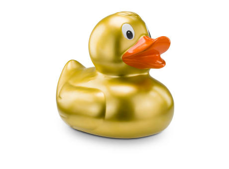 Werbeente Goldmarie XXL, ca. 30 cm Werbeartikel