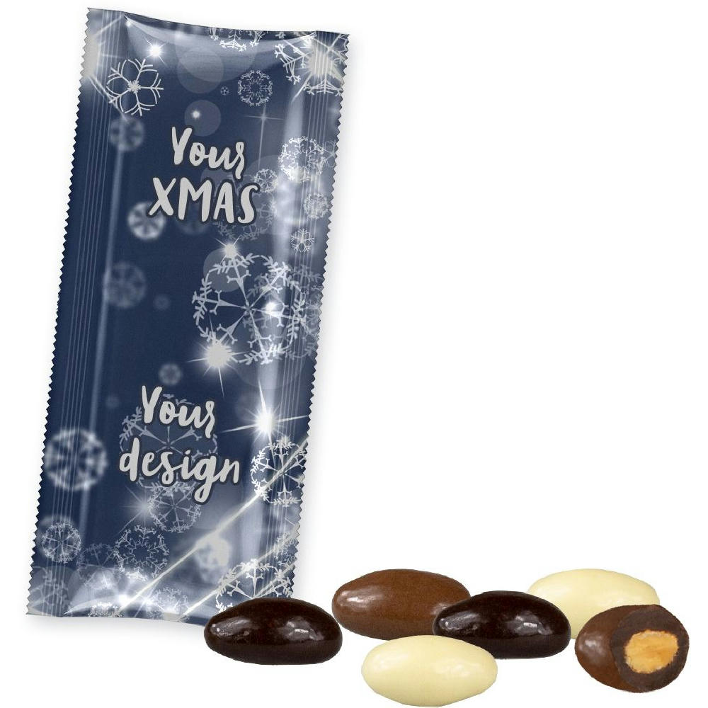 Product image Mandel-Schoko-Trio, ca. 25g, Snack Stick Werbeartikel