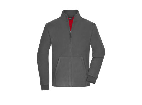Product image Men's Bonded Fleece Jacket - Fleecejacke mit kontrastfarbiger Innenseite Werbeartikel