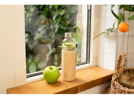 Product image Trinkflasche aus Glas (500 ml) Kaydence bedrucken