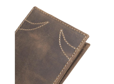 WILDERNESS I - Echtleder-Geldbörse Werbeartikel