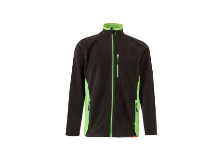 VL GERAS. Zweifarbige Fleecejacke (220g/m²) aus Polyester (100%) bedrucken