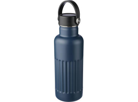 Recycelte doppelwandige Trinkflasche aus Edelstahl (500 ml), Lior Werbeartikel