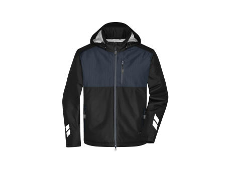 Product image Padded Hardshell Workwear Jacket - Professionelle, wattierte, wind- und wasserdichte, atmungsaktive Arbeitsjacke für extreme Wetterbedingungen Werbeartikel