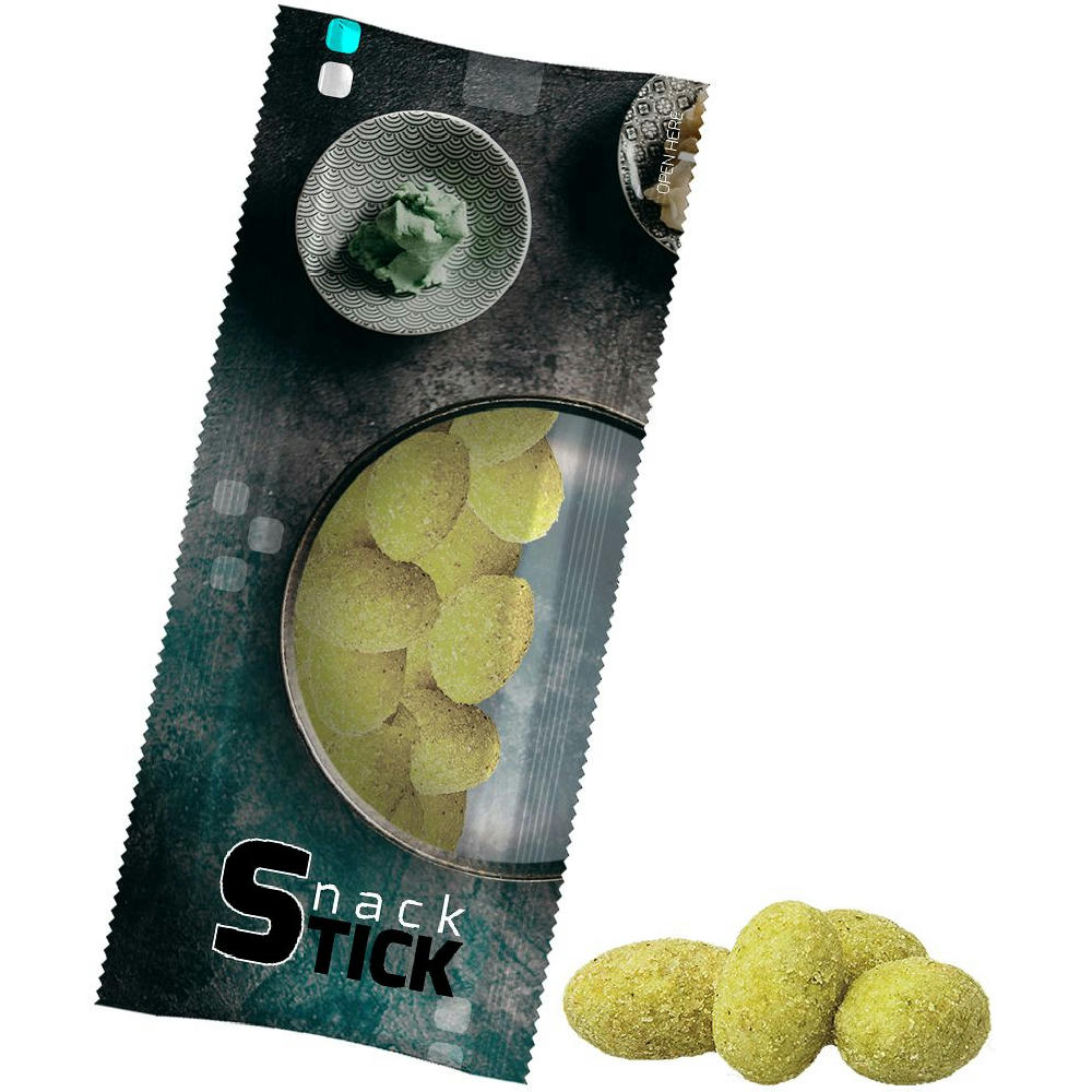 Product image Erdnüsse Wasabi, ca. 20g, Snack Stick Werbeartikel