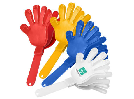Product image Klapper "Hand", einfarbig Werbeartikel