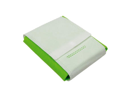 Product image Faltbare Einkaufstasche mit Druckknopf 80 gr/m2 Werbeartikel