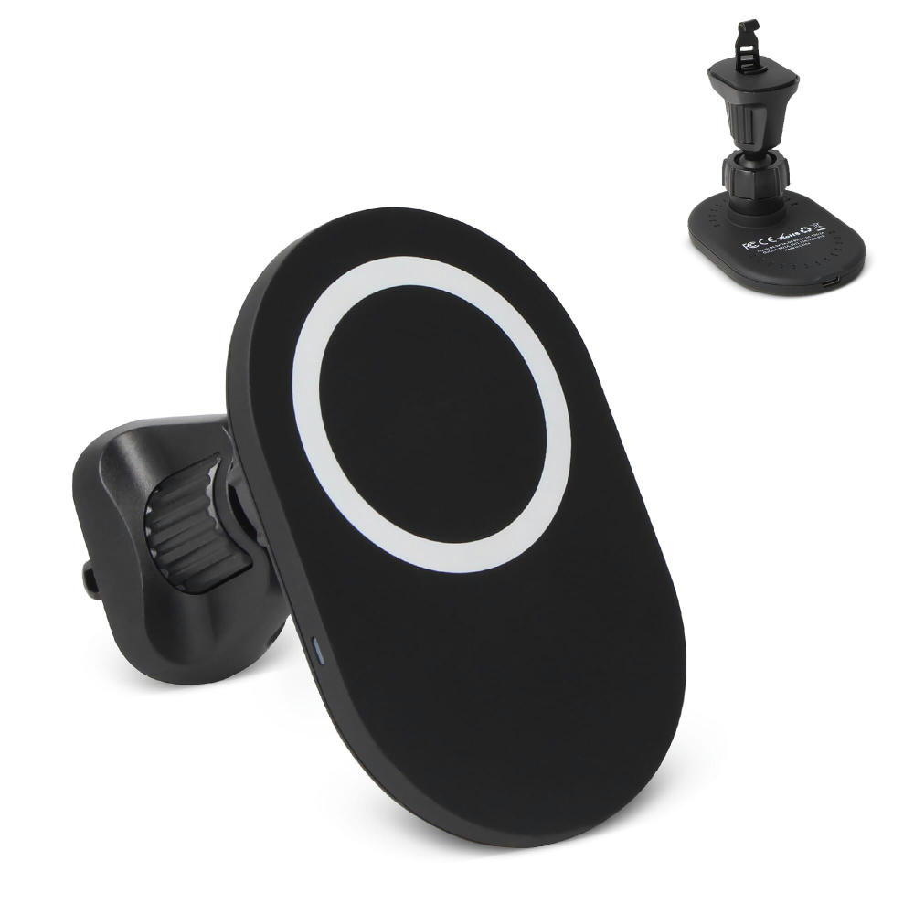 Product image Kabelloses Ladegerät Auto R-ABS 15W Werbeartikel