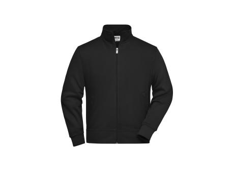 Product image Workwear Sweat Jacket - Sweatjacke mit Stehkragen und Reißverschluss Werbeartikel
