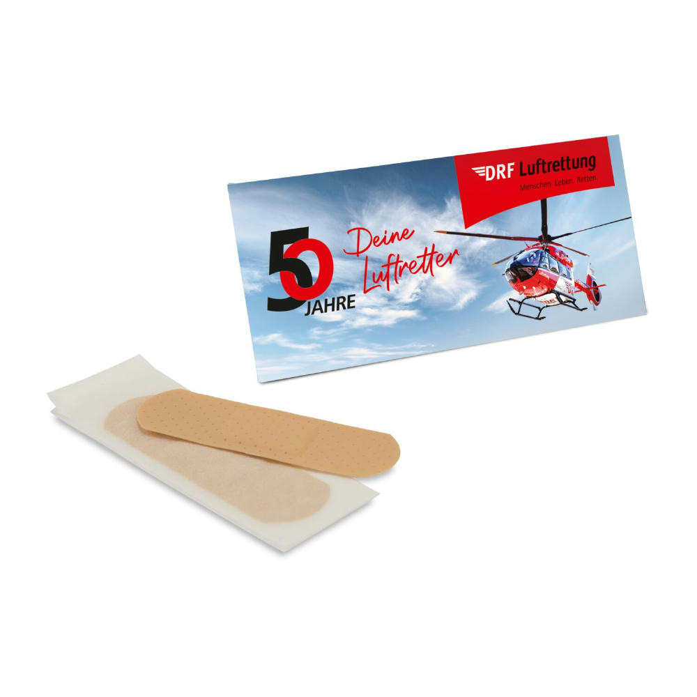 Pflastermäppchen Pocket - Standardpflaster Werbeartikel