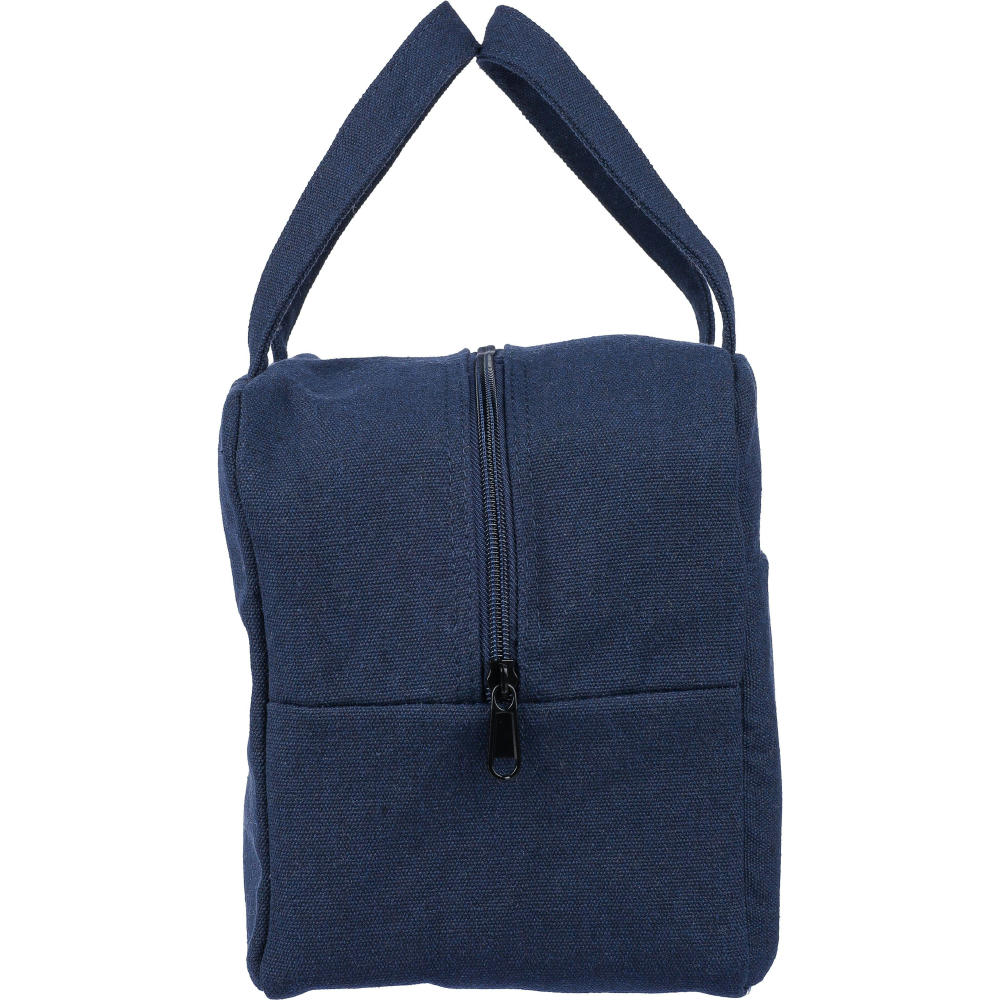 Kühltasche aus recyceltem Poly-Baumwollgewebe (330 g/m2) Elowen Werbeartikel