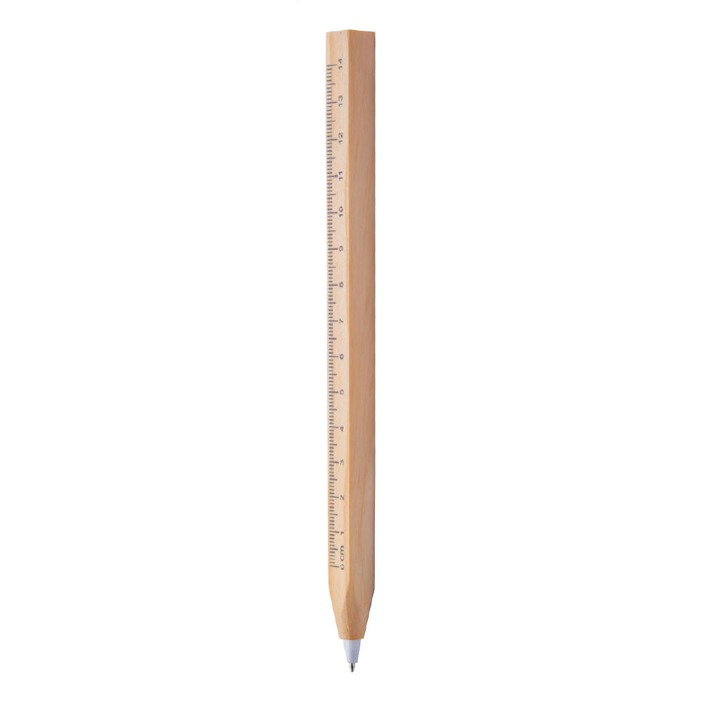 Product image Kugelschreiber mit Lineal Burnham Black Werbeartikel