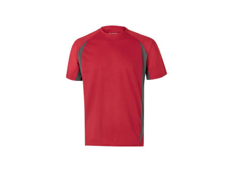 VL SLAYER. Zweifarbiges technisches T-Shirt mit Bird-Eye-Design (160 g/m²), aus Polyester (100%) Werbeartikel