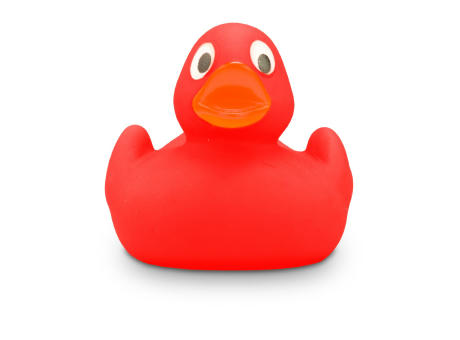 Werbeente Tilda XS Rot, ca. 4 cm Werbeartikel