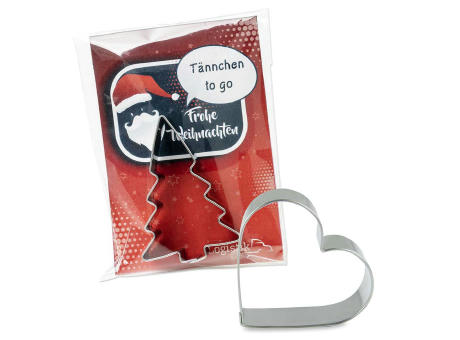 Product image Backförmchen in der Werbetüte - Winter - Haus Werbeartikel