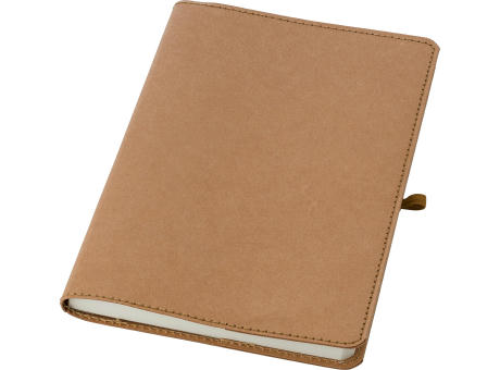 Notizbuch aus gewaschenem Kraftpapier Johanna Werbeartikel