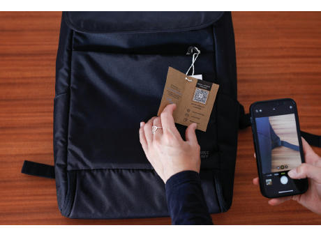 Swiss Peak Aware™ Edin 100% RPET 15,6" Laptop Rucksack bedrucken