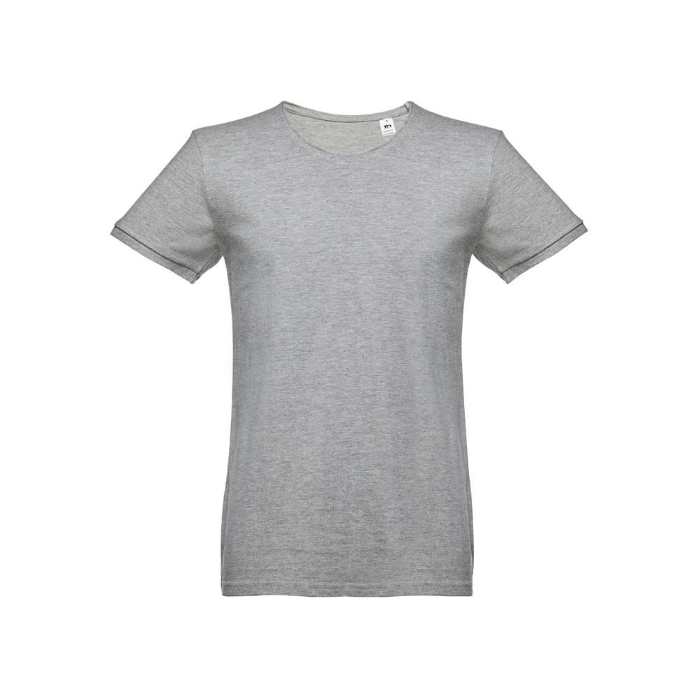 THC SAN MARINO. Kurzärmeliges Herren-T-Shirt aus gekämmter Baumwolle Werbeartikel