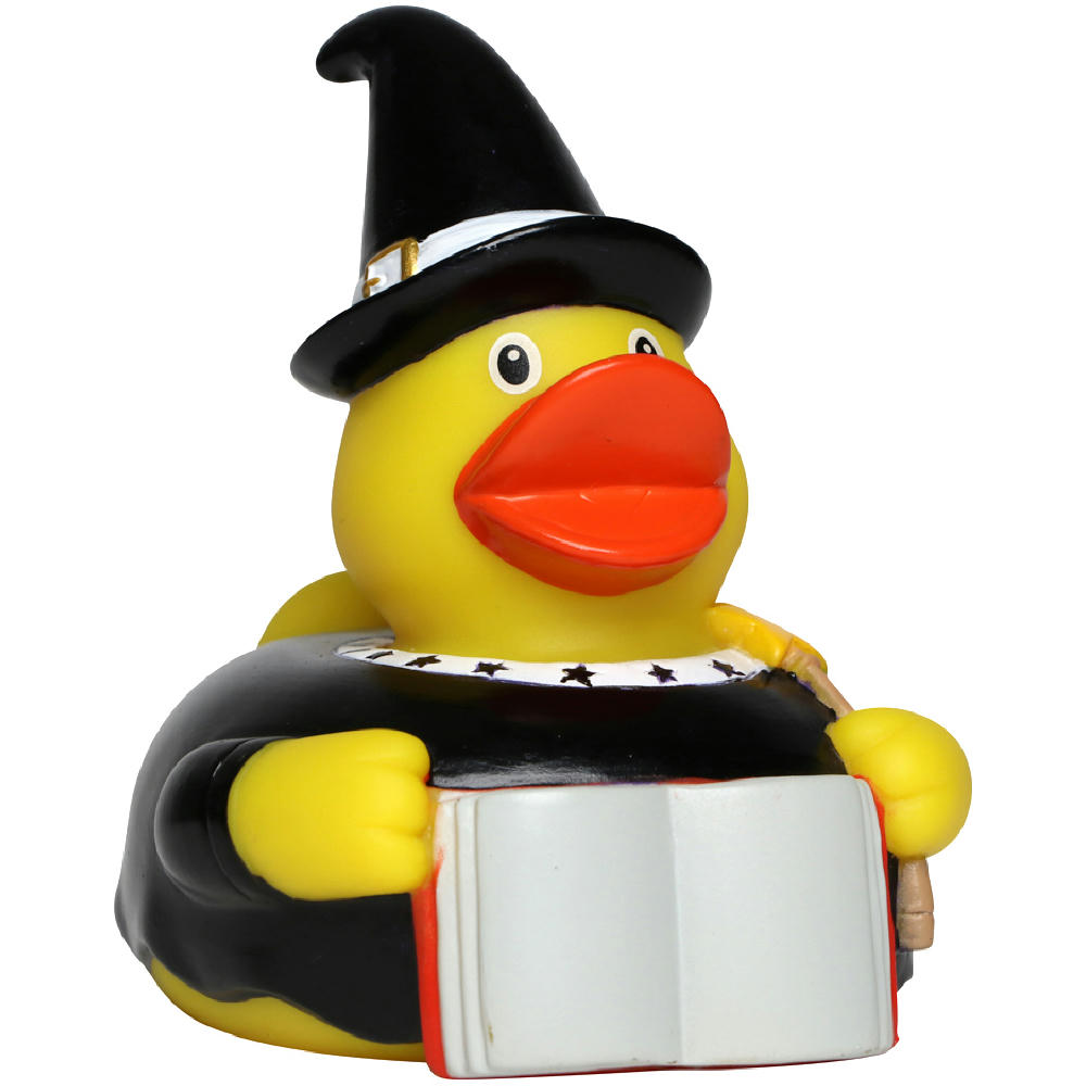 Product image Quietsche-Ente Zauberer Werbeartikel