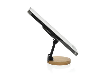 Magmount Telefonständer aus RCS rec. Kunststoff und Bambus Werbeartikel