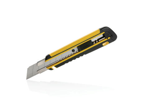 Nachfüllbares RCS Abbrechmesser mit Soft-Grip Werbeartikel