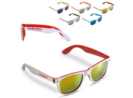 Sonnenbrille Jeffrey, zweifarbig UV400 bedrucken