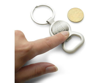 Schlüsselanhänger aus Metall Soren Werbeartikel