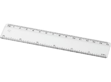 Renzo 15 cm Kunststofflineal Werbeartikel