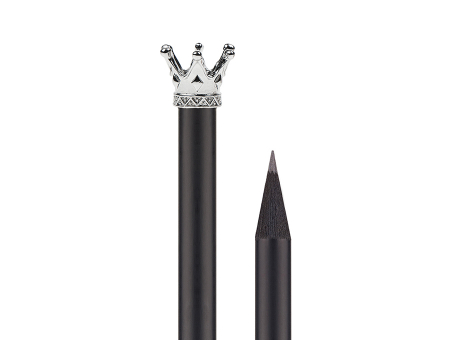 schwarz, Krone Märchen silber