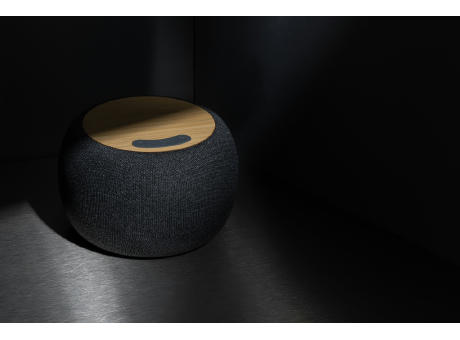 5W Lautsprecher aus RCS rPlastik/PET & Bambus Werbeartikel