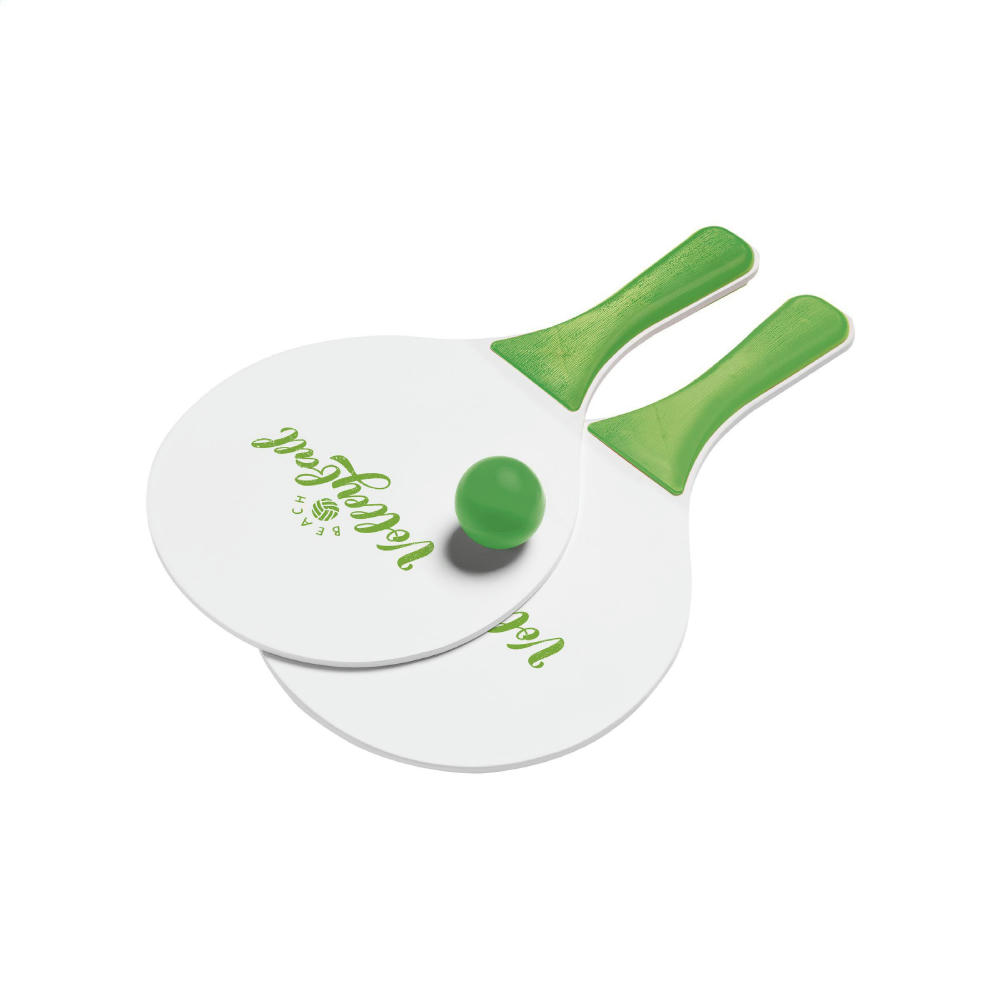 BeachTennis Small Size Strandspiel Werbeartikel