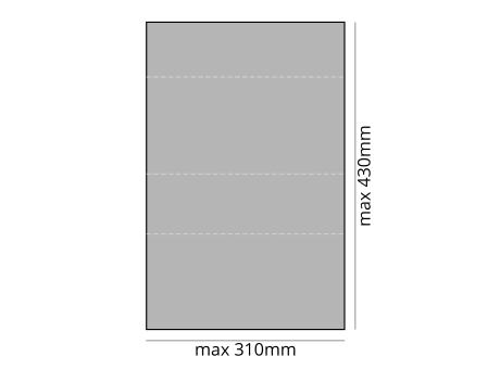 Banderole (430 x 310 mm) bedrucken