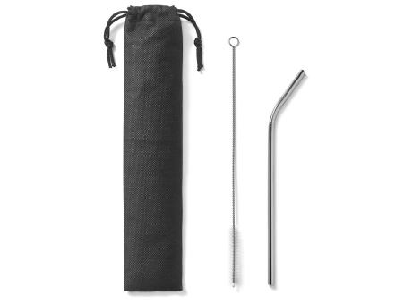 COCKTAIL. Wiederverwendbarer Strohhalm aus Edelstahl Werbeartikel