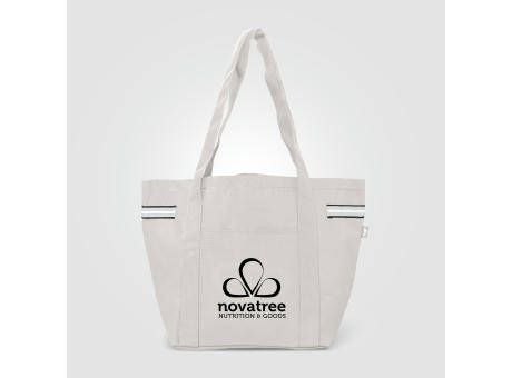 Product image Newport Tragetasche mit Streifenmuster aus recyceltem Material - 20 L Werbeartikel