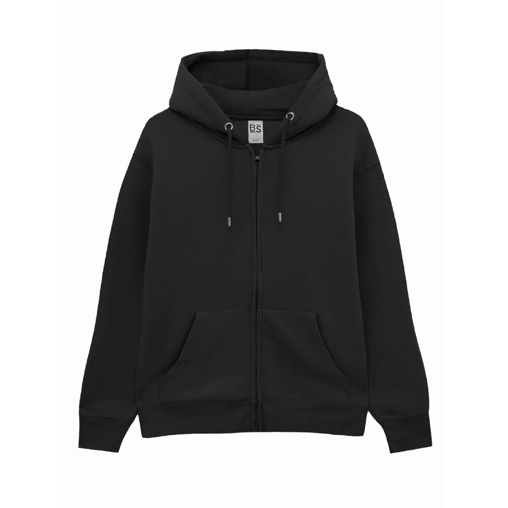 Product image BS Vega Hoodie mit durchgehendem Reißverschluss, 280 gr/m² Werbeartikel