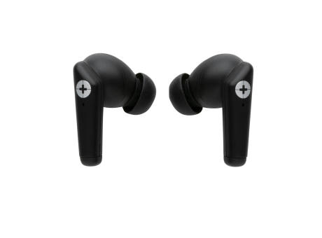 Swiss Peak TWS Ohrhörer 2.0 aus RCS recyceltem Kunststoff Werbeartikel