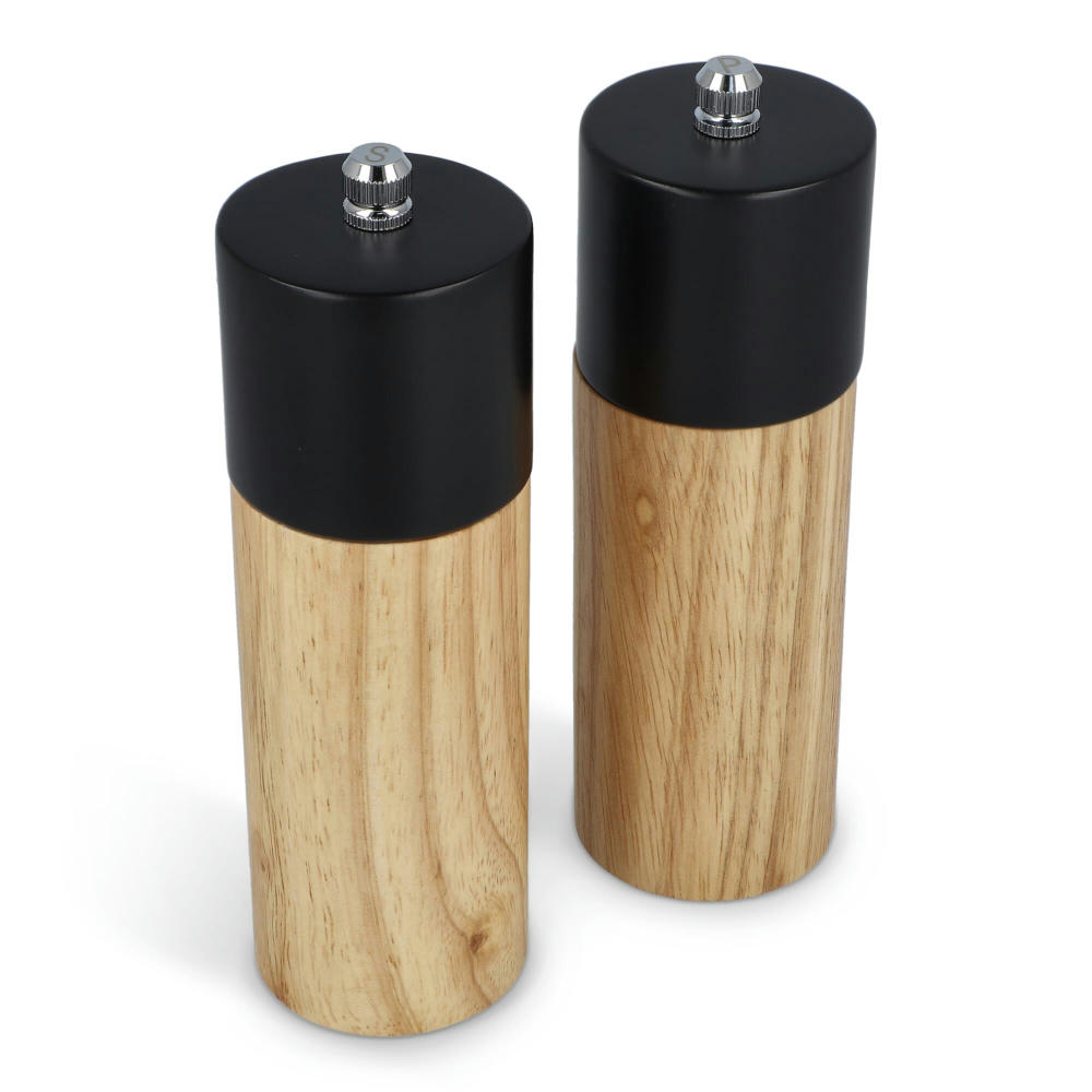 InSideOut Holz-Salz- und Pfeffermühle-Set Werbeartikel