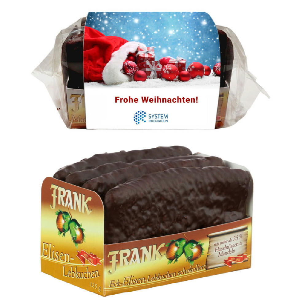 Product image Elisen-Lebkuchen 4er im Werbeschuber Werbeartikel
