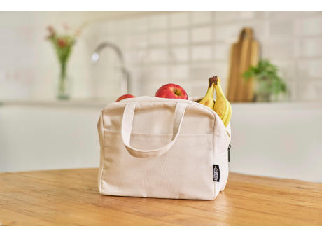 Kühltasche aus recyceltem Poly-Baumwollgewebe (330 g/m2) Elowen bedrucken