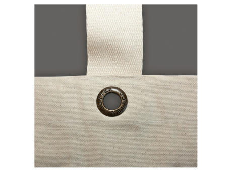 LAGOS - Schwere Baumwolltasche mit Bodenfalte bedrucken