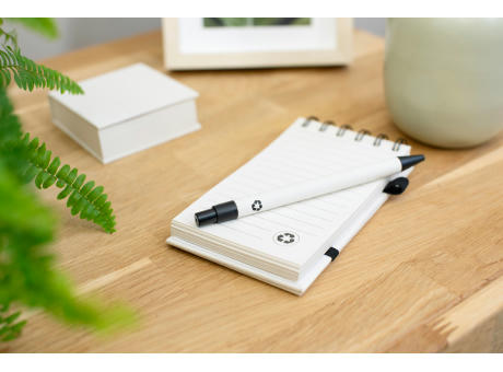 Notizbuch aus recyceltem Milchkarton Martha Werbeartikel