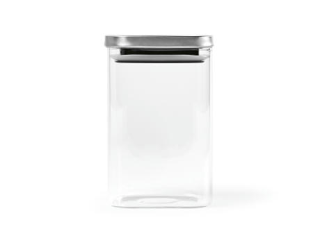 Delacroix 1200 Vorratsbehälter Borosilikat Glas 1270 ml  Werbeartikel