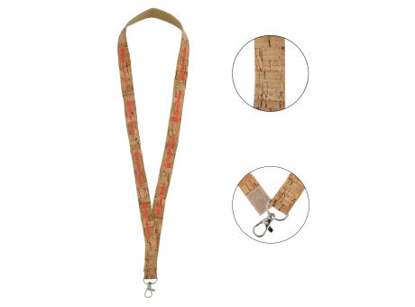 Kork-Lanyard  Werbeartikel