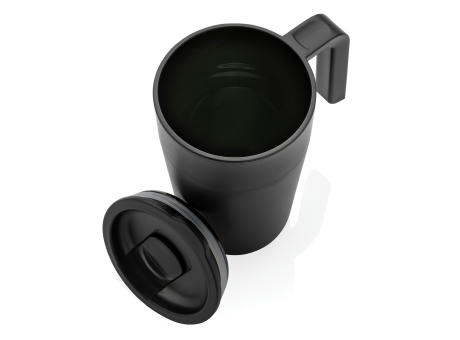 Product image GRS recycelte PP und Stainless Steel Tasse mit Griff bedrucken