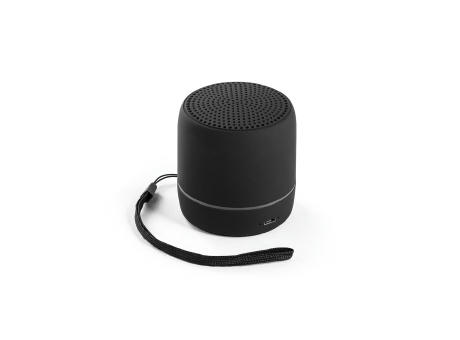 Product image TURING. Lautsprecher 3W mit 4 Stunden Akkulaufzeit aus recyceltem ABS (100 % rABS) Werbeartikel